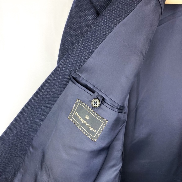 Ermenegildo Zegna Mens Wool Coat - Picture 6 of 8